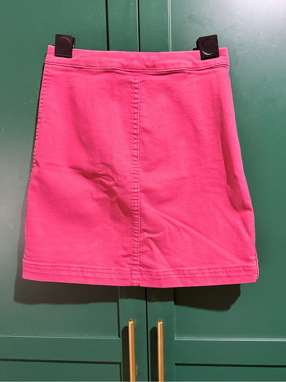 Free People Coral Cotton Mini Skirt
